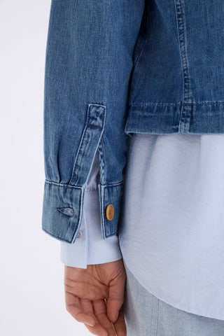 Marn Denim Jacket in Dark Blue Wash