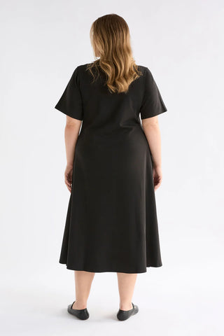 Mana Scuba Dress Black