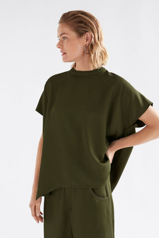 Hullu Top Bright Olive