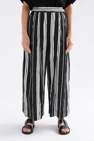 Reza Pant Fez Print Black