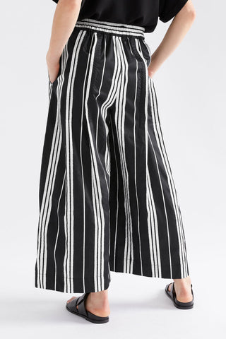 Reza Pant Fez Print Black