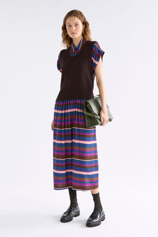 Landau Dress in Riga Stripe