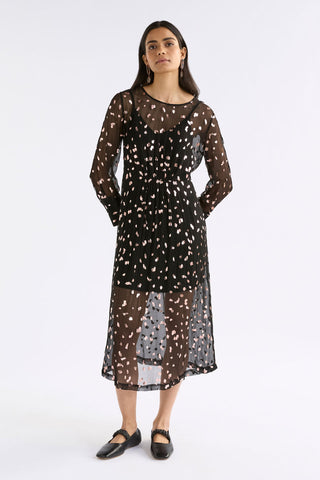 Artii Dress Interstellar Foil Print