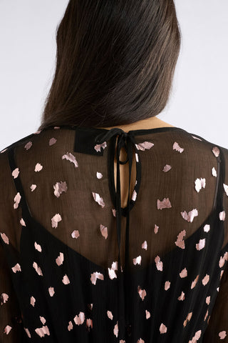 Artii Dress Interstellar Foil Print