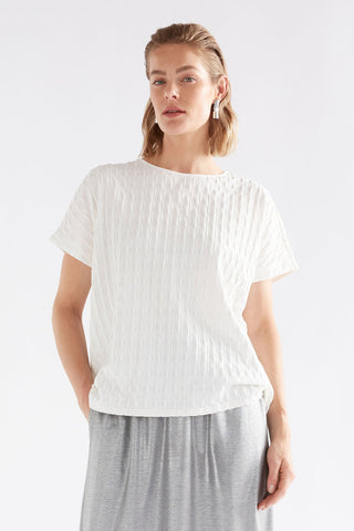 Orta Boxy Tshirt White
