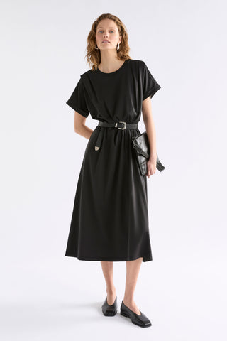 Etienne Tshirt Dress in Burnt Chocolate