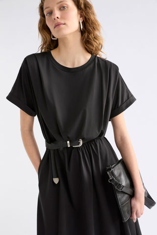 Etienne Tshirt Dress in Burnt Chocolate