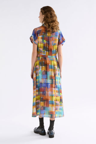Elbrus Print Nidra Shirt Dress