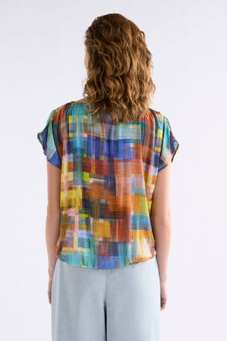 Nidra Top in Elbrus Print