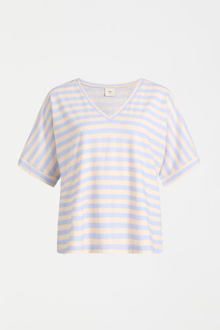 Seter Tee in Pearl Blue/Natural