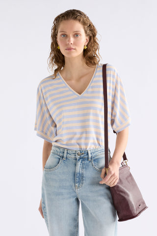 Seter Tee in Pearl Blue/Natural