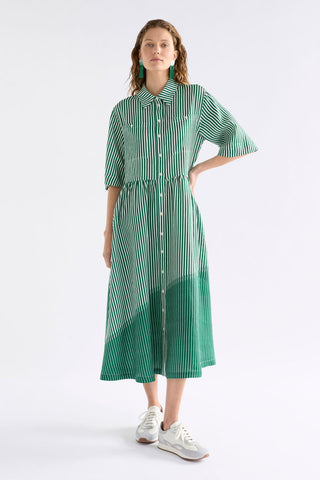 Linen Long Dress Ortler Print
