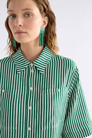 Linen Long Dress Ortler Print