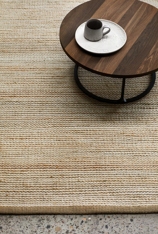 Drift Rug - Natural & White