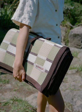 100% Recycled Outdoor Mat FERN