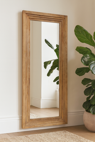 Pasos Wood Rect Mirror