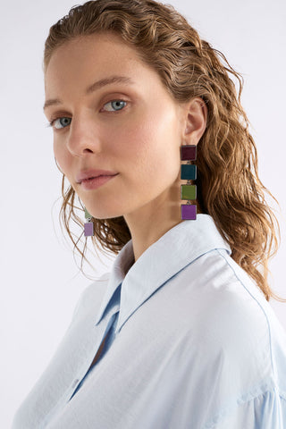 Vali Long Drop Earring