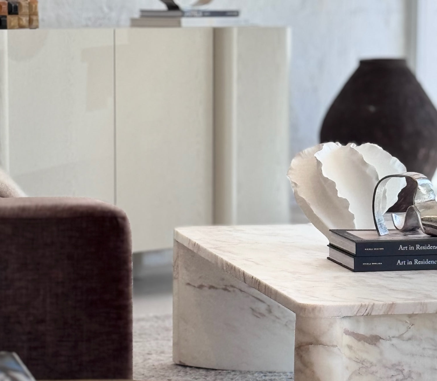 Globewest marble Coffee table, Artie Buffet, interiors and furniture 