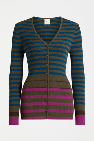 Riga Stripe Pinto Cardi