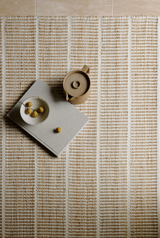 Trellis Rug Natural/White