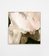 Allegra Blush 2 SQ Framed Canvas