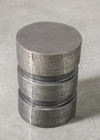 Nora Side Table Gunmetal