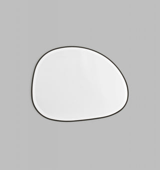 Pebble Mirror in Black