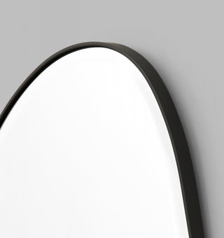 Pebble Mirror in Black