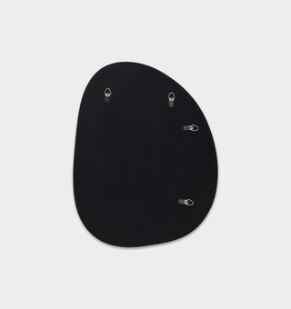 Pebble Mirror in Black